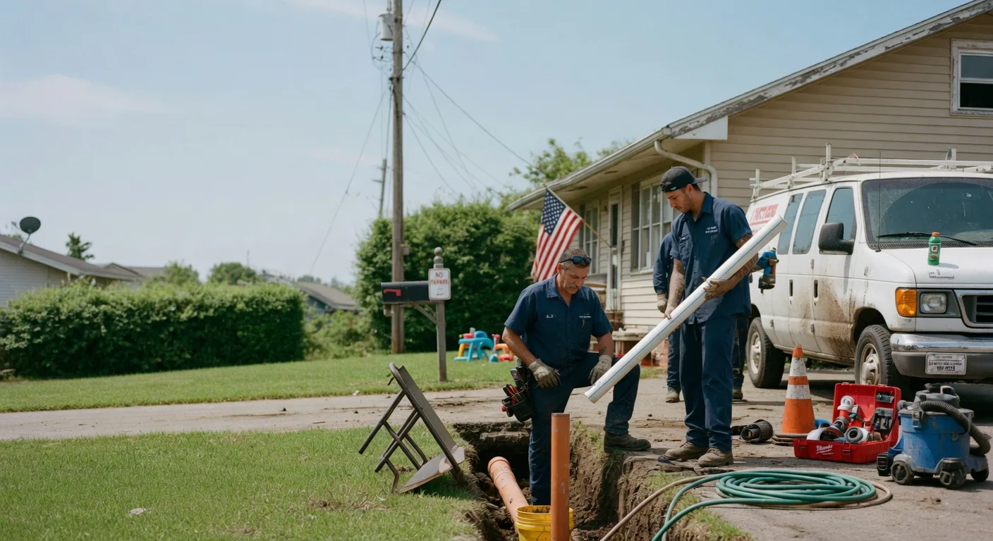 Drain Cleaning in Shobonier, IL near me